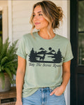 Take the Scenic Route Deer Nature T-shirt