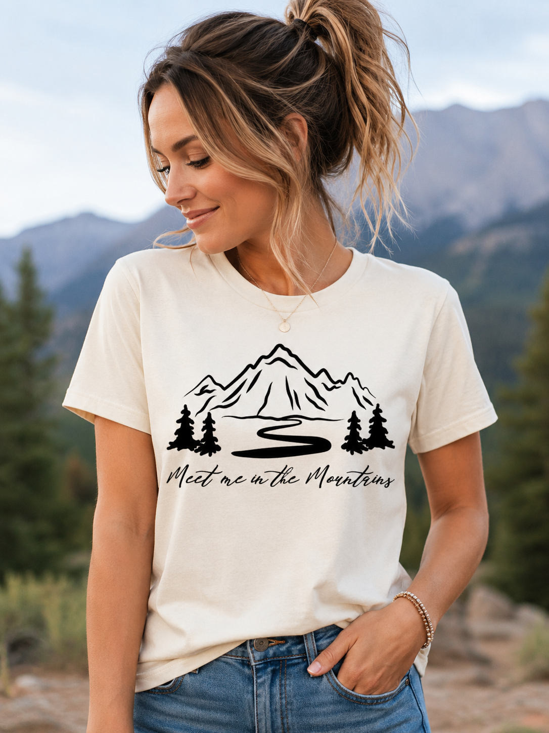 Meet Me in the Mountains Adventure T-Shirt